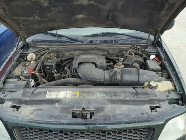 1FTRW08L52KE29422 - 2002 FORD F150 SUPER GREEN photo 7