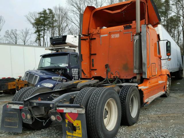 1FUJBBCG16LU69648 - 2006 FREIGHTLINER CONVENTION ORANGE photo 4