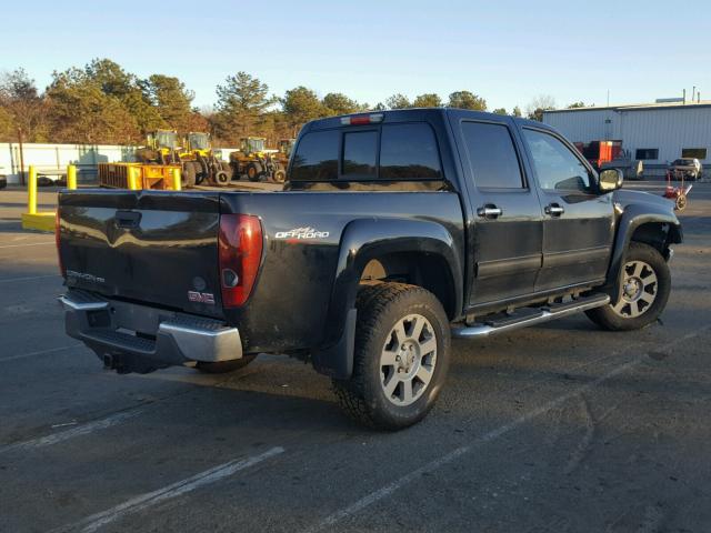 1GTH6NFP3C8146515 - 2012 GMC CANYON SLT BLACK photo 4