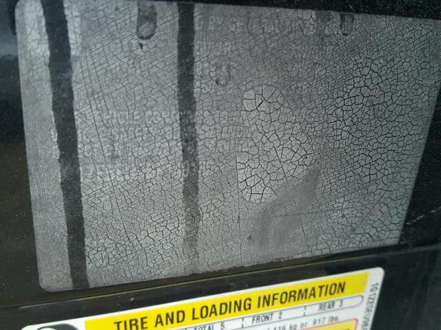 1G1ZE5EU9BF140185 - 2011 CHEVROLET MALIBU LTZ 黑色 照片 10