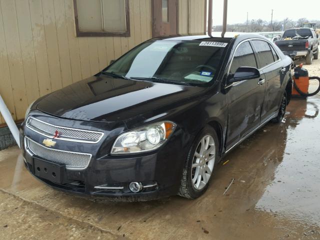1G1ZE5EU9BF140185 - 2011 CHEVROLET MALIBU LTZ 黑色 照片 2