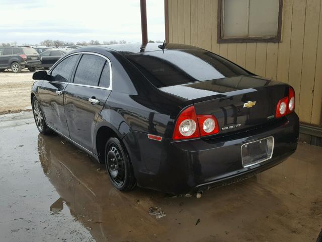1G1ZE5EU9BF140185 - 2011 CHEVROLET MALIBU LTZ 黑色 照片 3
