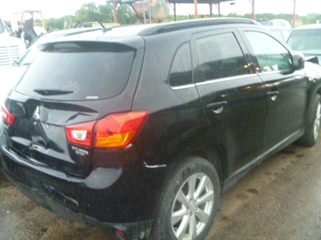 4A4AR4AU7FE006000 - 2015 MITSUBISHI OUTLANDER BLACK photo 4