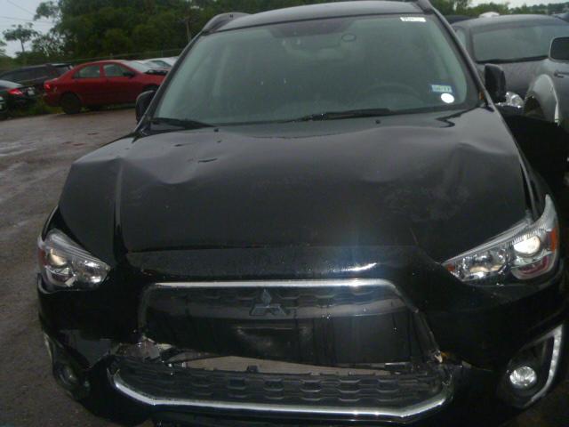 4A4AR4AU7FE006000 - 2015 MITSUBISHI OUTLANDER BLACK photo 9