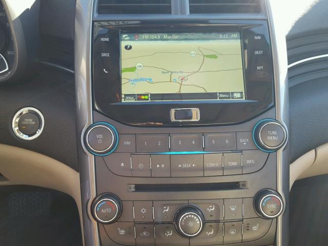 1G11J5SX1DF196616 - 2013 CHEVROLET MALIBU LTZ 白色 照片 9