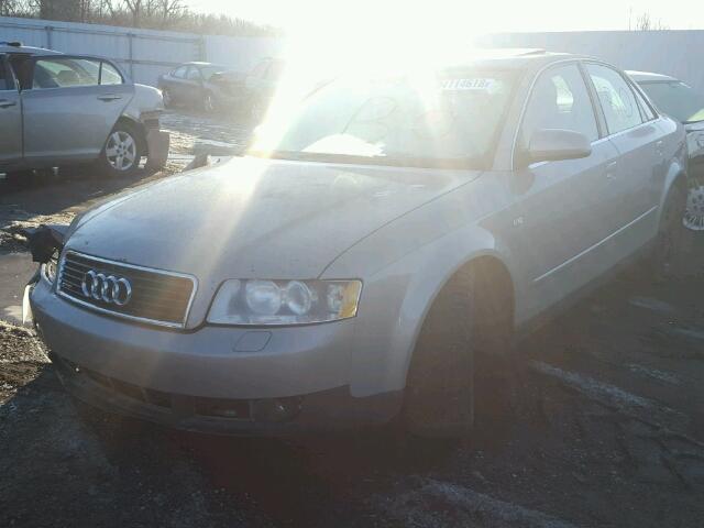 WAULT68E42A091890 - 2002 AUDI A4 3.0 QUA BEIGE photo 2