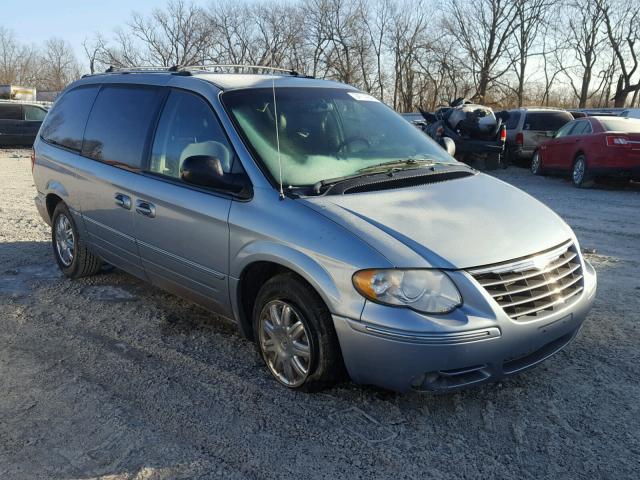 2A8GP64L46R798074 - 2006 CHRYSLER TOWN & COU BLUE photo 1