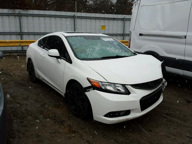 2HGFG4A50CH707916 - 2012 HONDA CIVIC SI WHITE photo 1