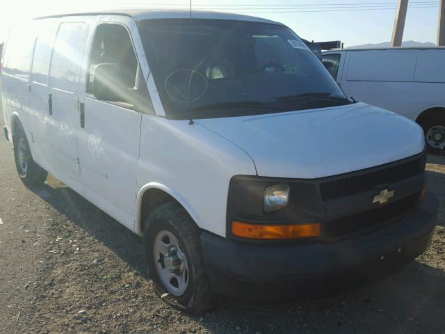 1GCFG15X481166139 - 2008 CHEVROLET EXPRESS G1 WHITE photo 1