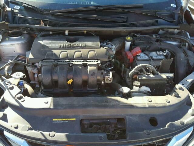 3N1AB7AP6GY252521 - 2016 NISSAN SENTRA S SILVER photo 7