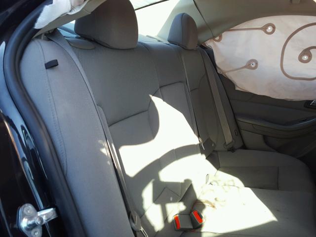 1G11B5SL4FF215706 - 2015 CHEVROLET MALIBU LS შავი ფოტო 6