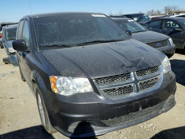 2C4RDGBG4HR833977 - 2017 DODGE GRAND CARA GRAY photo 1