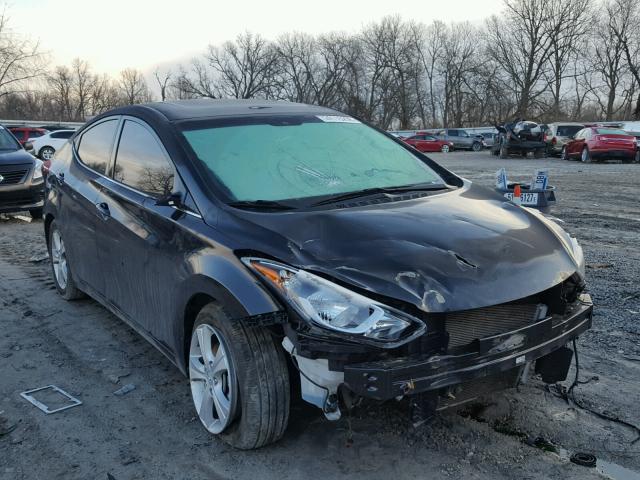 KMHDH4AE5GU573809 - 2016 HYUNDAI ELANTRA SE BLACK photo 1