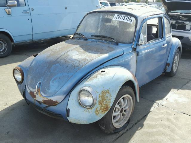 1332322921 - 1973 VOLKSWAGEN BEETLE BLUE photo 2