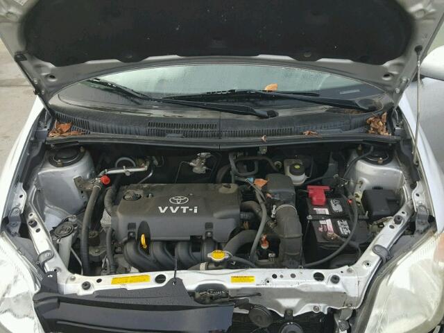 JTKKT624550108844 - 2005 TOYOTA SCION XA SILVER photo 7