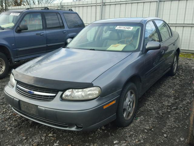 1G1NE52J43M645119 - 2003 CHEVROLET MALIBU LS ნაცრისფერი ფოტო 2