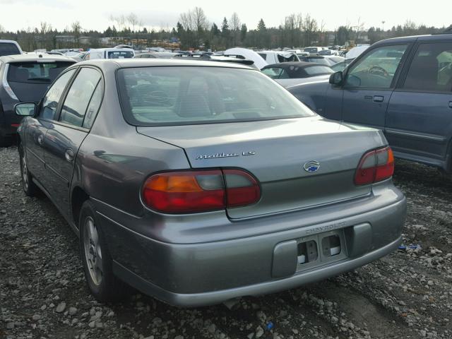 1G1NE52J43M645119 - 2003 CHEVROLET MALIBU LS ნაცრისფერი ფოტო 3