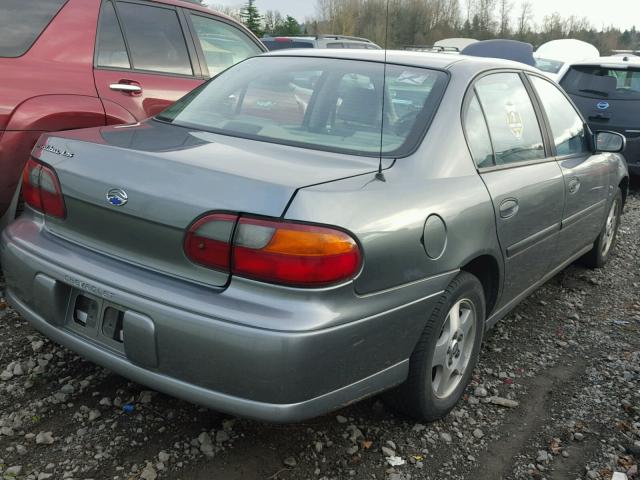 1G1NE52J43M645119 - 2003 CHEVROLET MALIBU LS ნაცრისფერი ფოტო 4