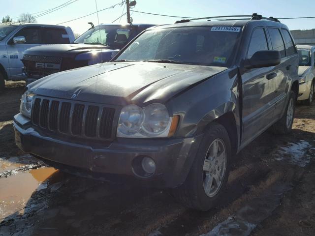 1J4HR48N95C562222 - 2005 JEEP GRAND CHER BROWN photo 2