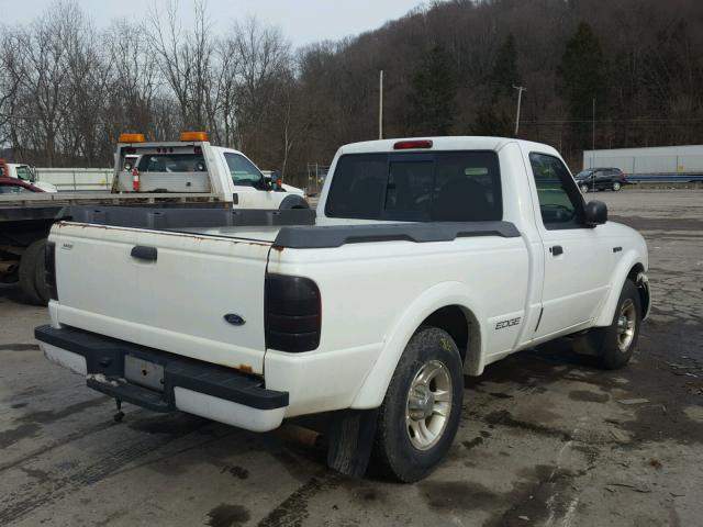 1FTYR10UX2PB11649 - 2002 FORD RANGER WHITE photo 4