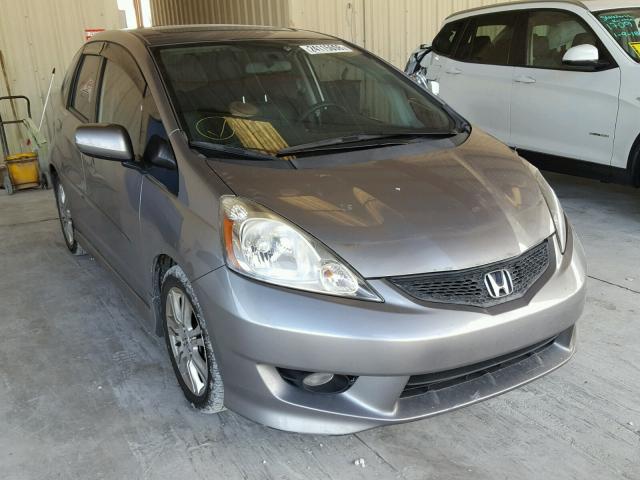 JHMGE88489S027212 - 2009 HONDA FIT SPORT GRAY photo 1