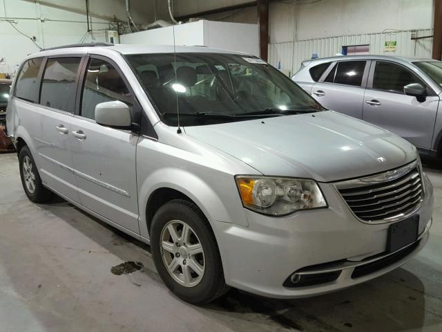 2C4RC1BG4CR382591 - 2012 CHRYSLER TOWN & COU SILVER photo 1