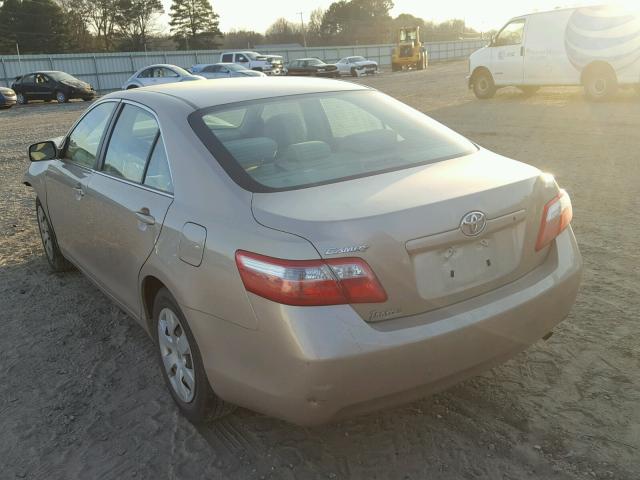 4T1BE46K19U277414 - 2009 TOYOTA CAMRY BASE TAN photo 3