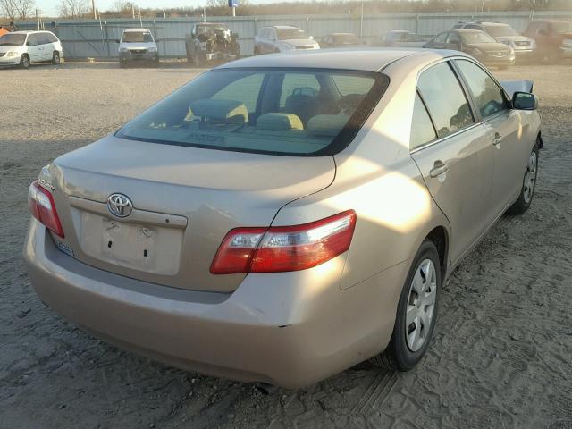 4T1BE46K19U277414 - 2009 TOYOTA CAMRY BASE TAN photo 4