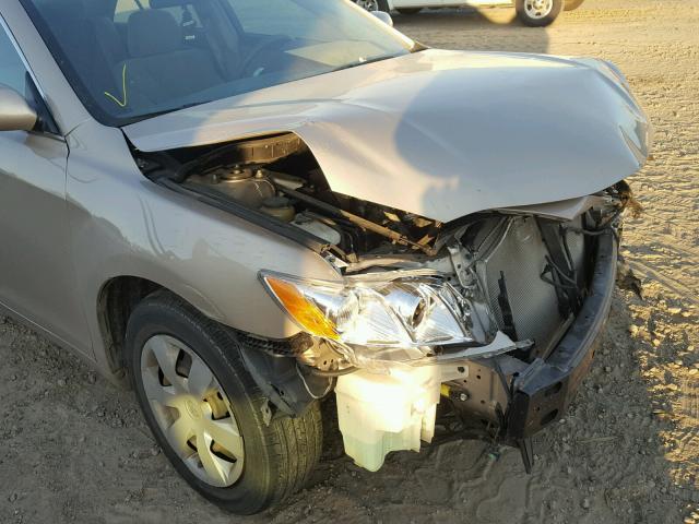 4T1BE46K19U277414 - 2009 TOYOTA CAMRY BASE TAN photo 9