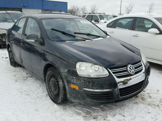 3VWGF71K47M046179 - 2007 VOLKSWAGEN JETTA BLACK photo 1