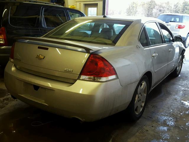 2G1WD58C769199467 - 2006 CHEVROLET IMPALA SUP SILVER photo 4