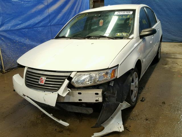 1G8AJ55F36Z128310 - 2006 SATURN ION LEVEL WHITE photo 2