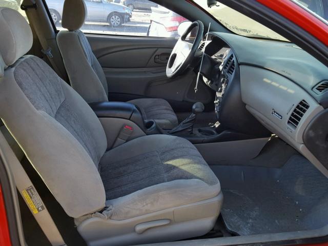 2G1WW12E339392434 - 2003 CHEVROLET MONTE CARL წითელი ფოტო 5