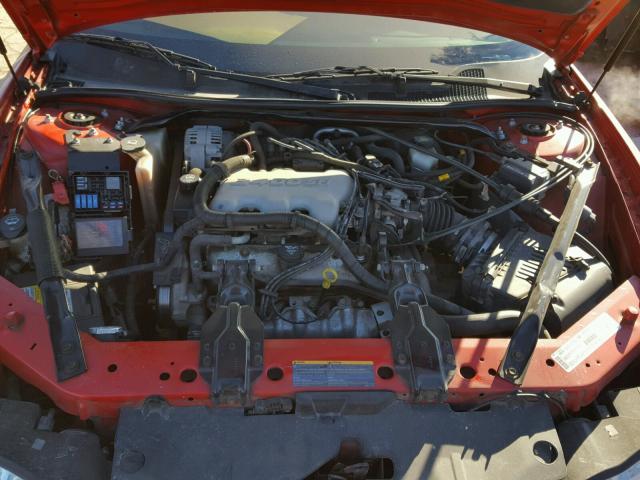 2G1WW12E339392434 - 2003 CHEVROLET MONTE CARL წითელი ფოტო 7