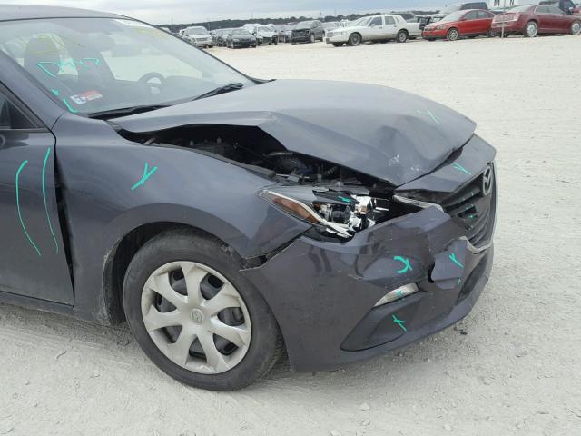 3MZBM1T70GM258776 - 2016 MAZDA 3 SPORT GRAY photo 9