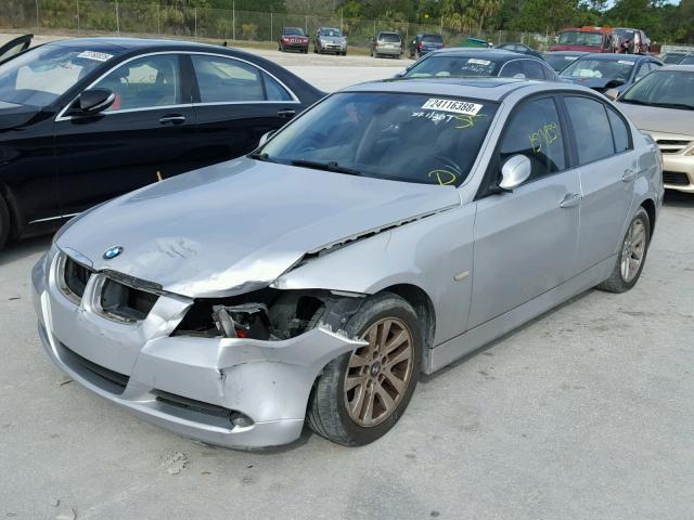 WBAVB13536K001408 - 2006 BMW 325 I SILVER photo 2