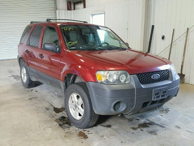 1FMYU02Z25KC52861 - 2005 FORD ESCAPE XLS RED photo 1