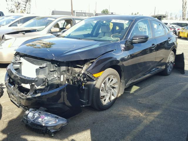 2HGFC2F79HH542045 - 2017 HONDA CIVIC EX შავი ფოტო 2