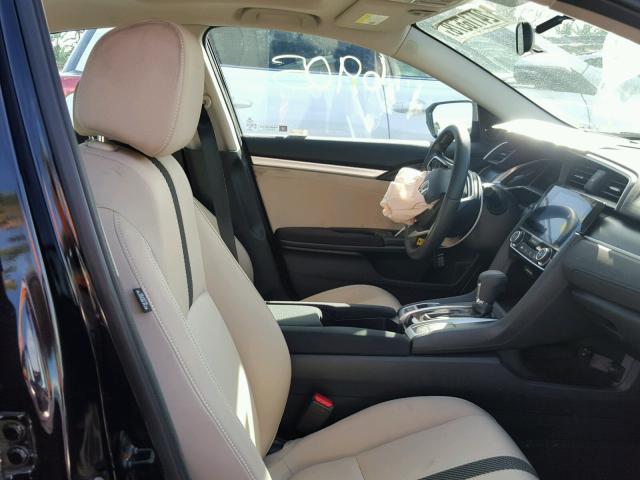 2HGFC2F79HH542045 - 2017 HONDA CIVIC EX შავი ფოტო 5