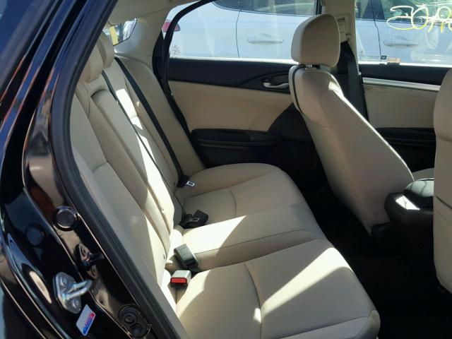 2HGFC2F79HH542045 - 2017 HONDA CIVIC EX შავი ფოტო 6