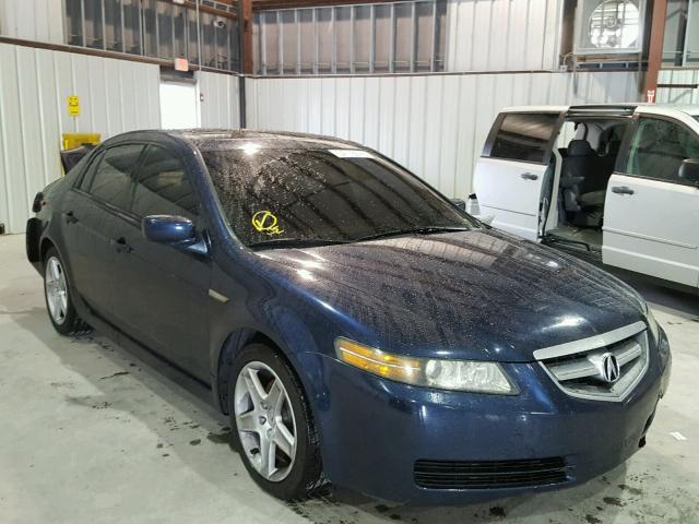 19UUA662X5A082140 - 2005 ACURA TL BLUE photo 1