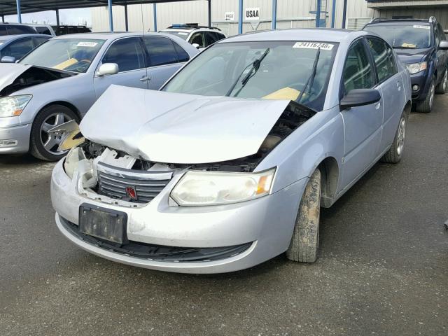 1G8AJ52F75Z124165 - 2005 SATURN ION LEVEL SILVER photo 2