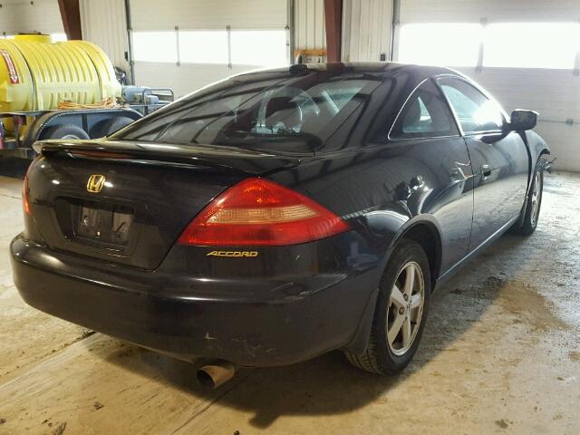 1HGCM72694A006196 - 2004 HONDA ACCORD EX BLACK photo 4