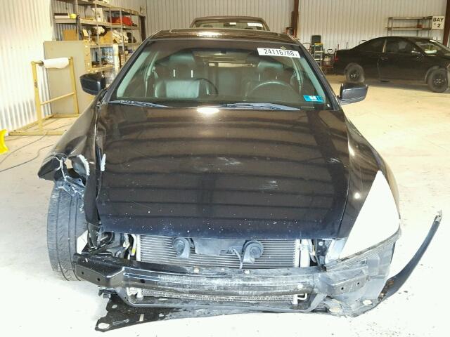 1HGCM72694A006196 - 2004 HONDA ACCORD EX BLACK photo 9