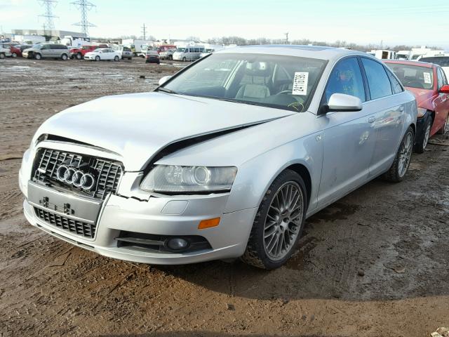 WAUEH74F77N036087 - 2007 AUDI A6 S-LINE SILVER photo 2