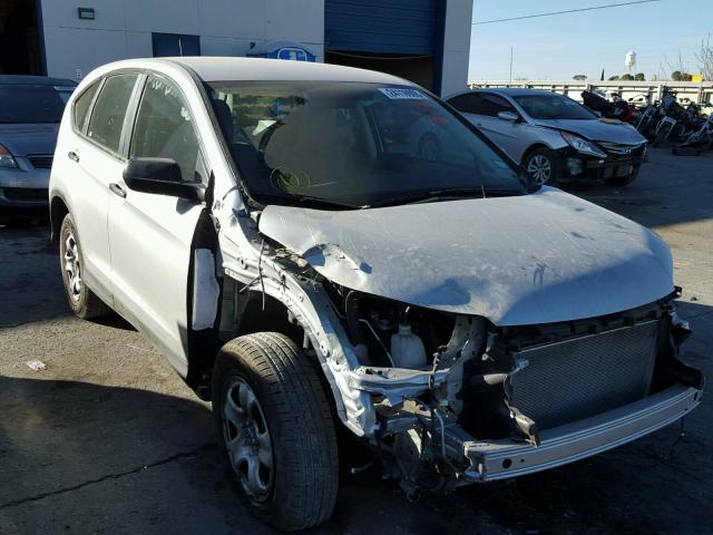 2HKRM4H38EH687062 - 2014 HONDA CR-V LX SILVER photo 1