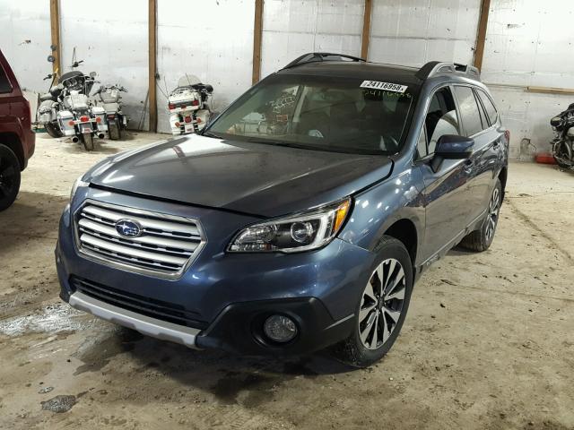 4S4BSBLCXG3249270 - 2016 SUBARU OUTBACK 2. BLUE photo 2