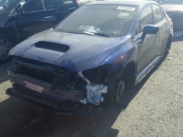 JF1VA1B6XH9815359 - 2017 SUBARU WRX BLUE photo 2