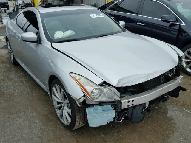 JNKCV64E18M118701 - 2008 INFINITI G37 BASE SILVER photo 1