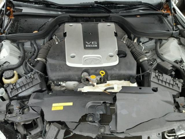 JNKCV64E18M118701 - 2008 INFINITI G37 BASE SILVER photo 7